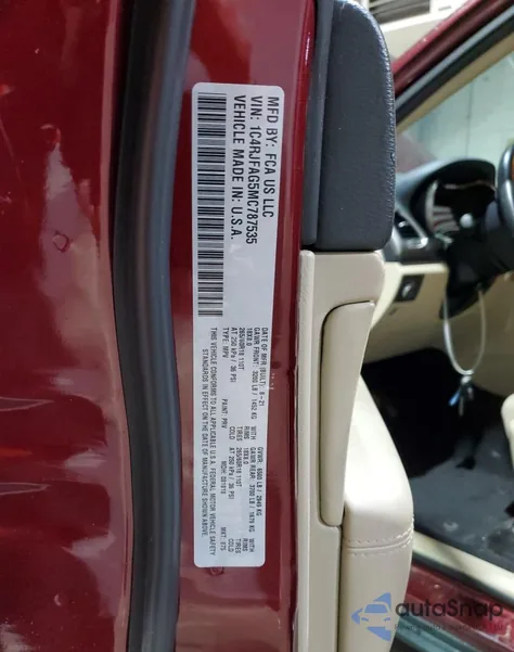 2021 Jeep Grand Cherokee Laredo from USA, damaged, VIN 1C4RJFAG5MC787535